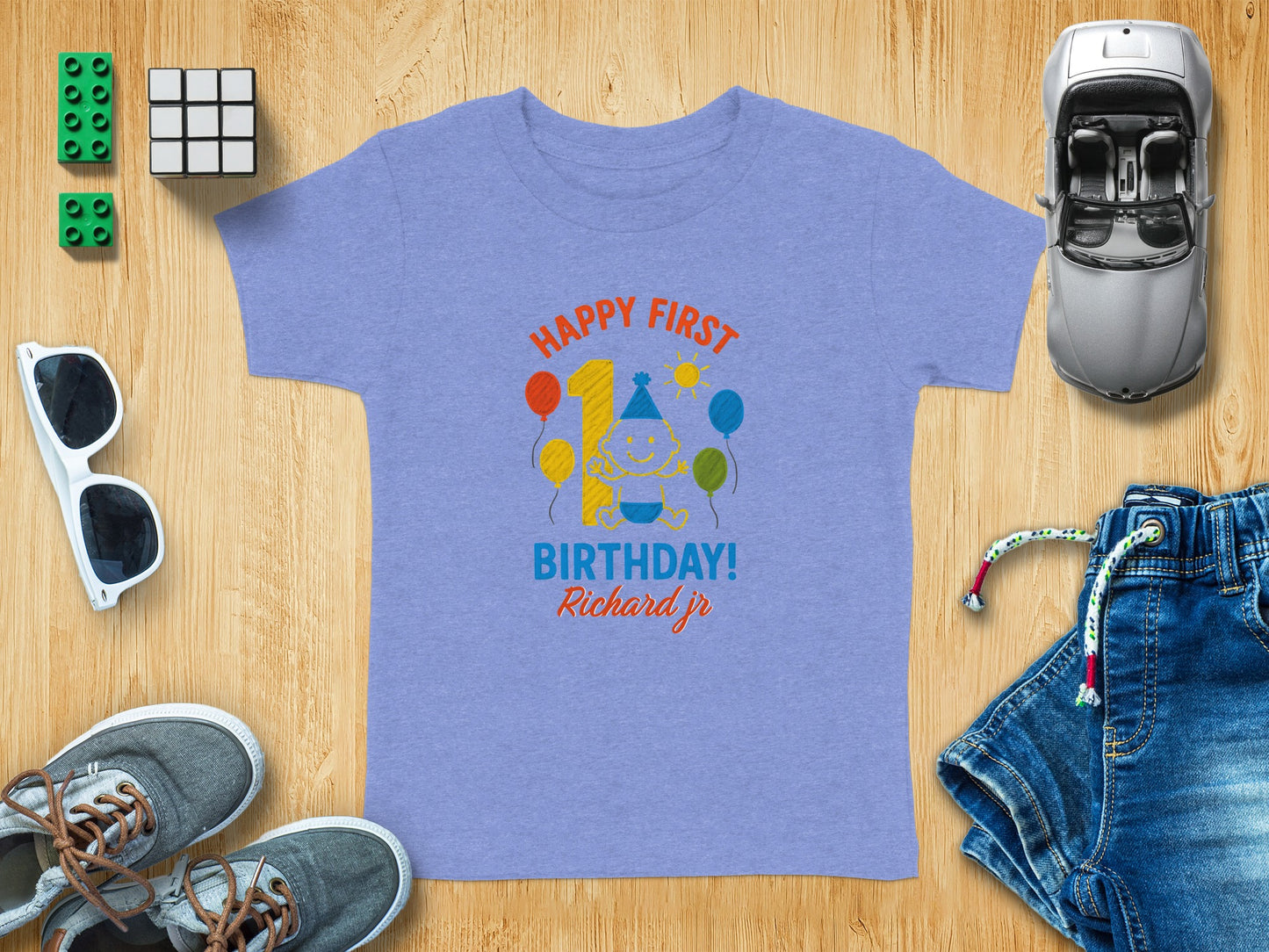 Happy First Birthday Richard Jr T-shirt product