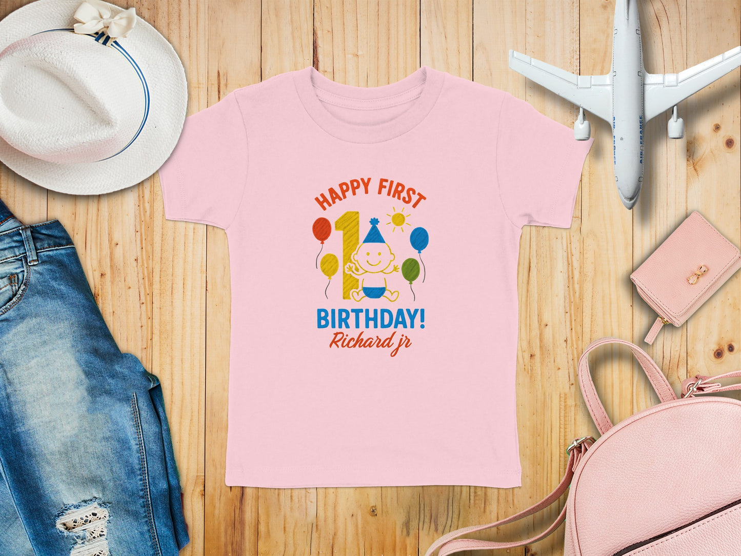 Happy First Birthday Richard jr Shirt product