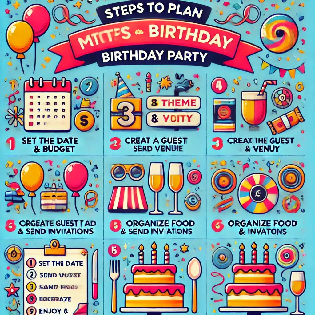 Steps to Plan a Milestone Birthday Party