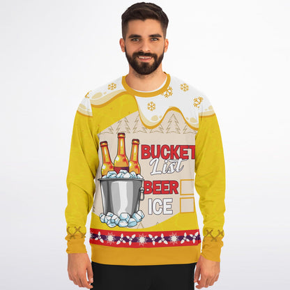 Bucket List: Beer and Ice Sweatshirt